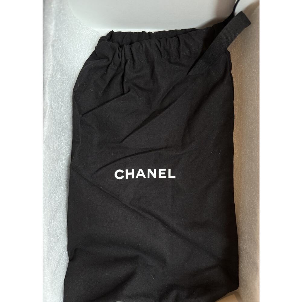 Size 36EU/6W - Chanel Chain Link Leather Espadrilles - Picture 10 of 11